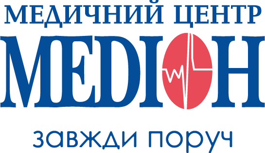 лого Медион синий вектор
